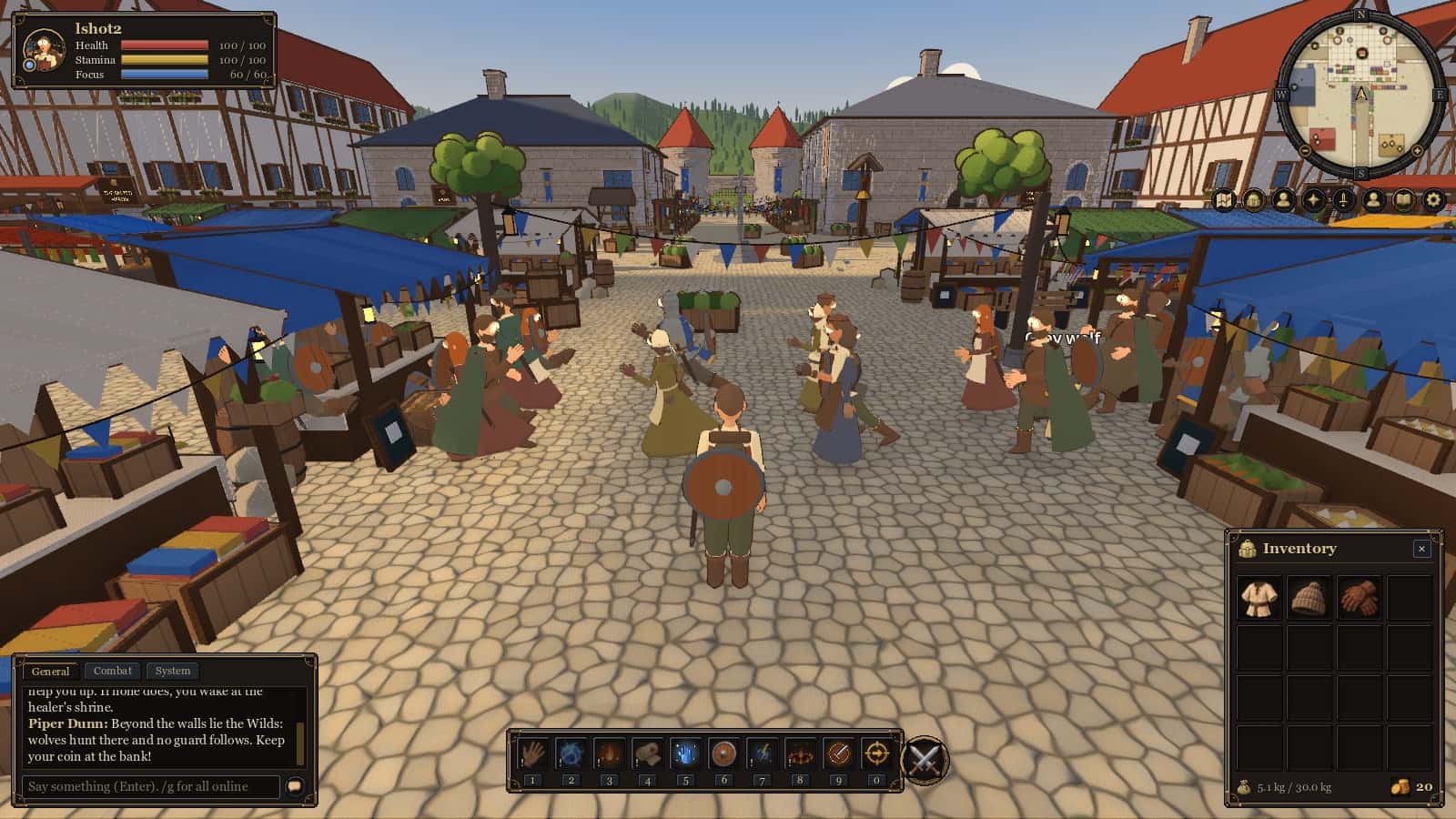 Market day on the square